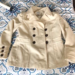 St Johns Bay white peacoat